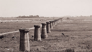 利根川にあった幻の鉄道橋