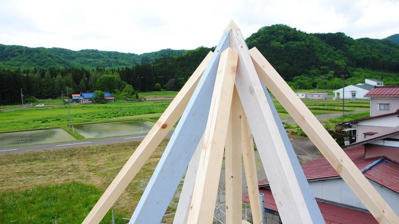 [Y-Studio] とんがり屋根の作り方