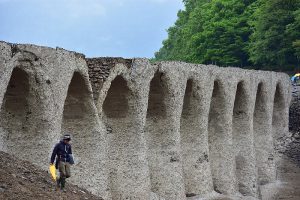 タウシュベツ川橋梁の表情