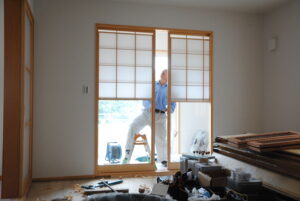 [isossa talossaの家]　建具は場に合わせる業